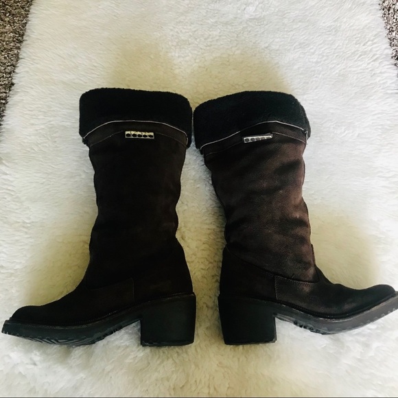 Vintage Diadora Suede Leather Boots NWOT size 7 - Picture 10 of 16